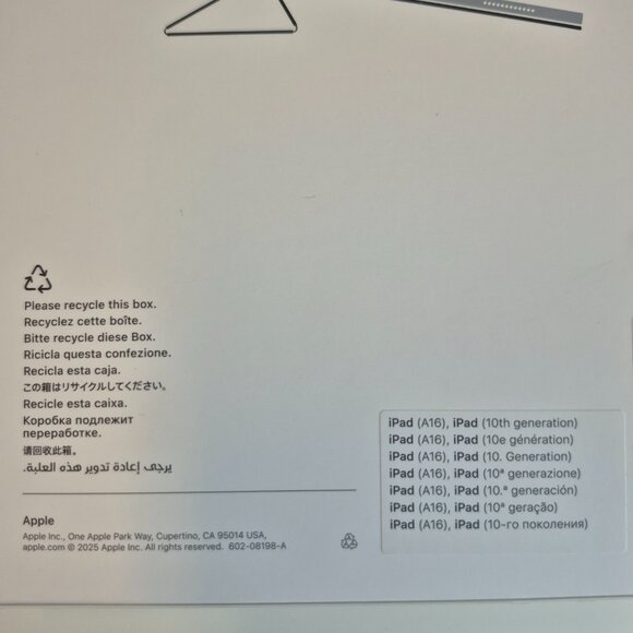 NWT Apple Smart Folio Case for iPad (A16) - Lemonade - Picture 5 of 7